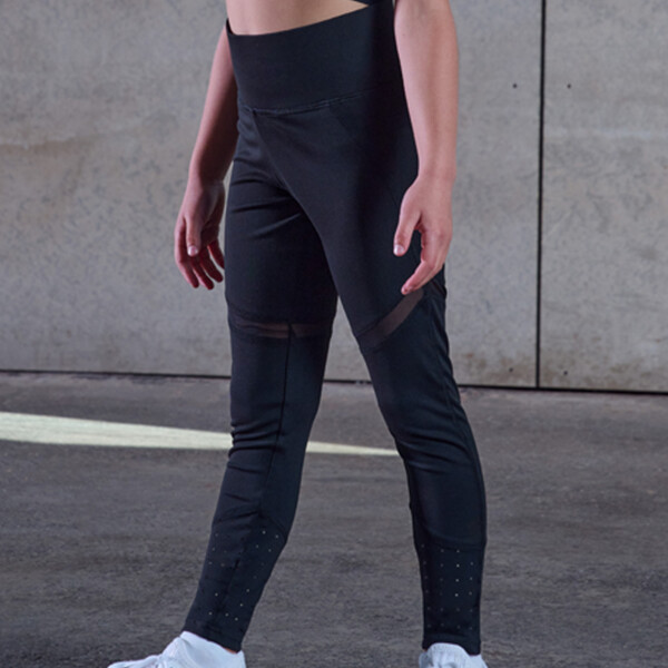 Tombo Kids Panelled Leggings Thumbnail
